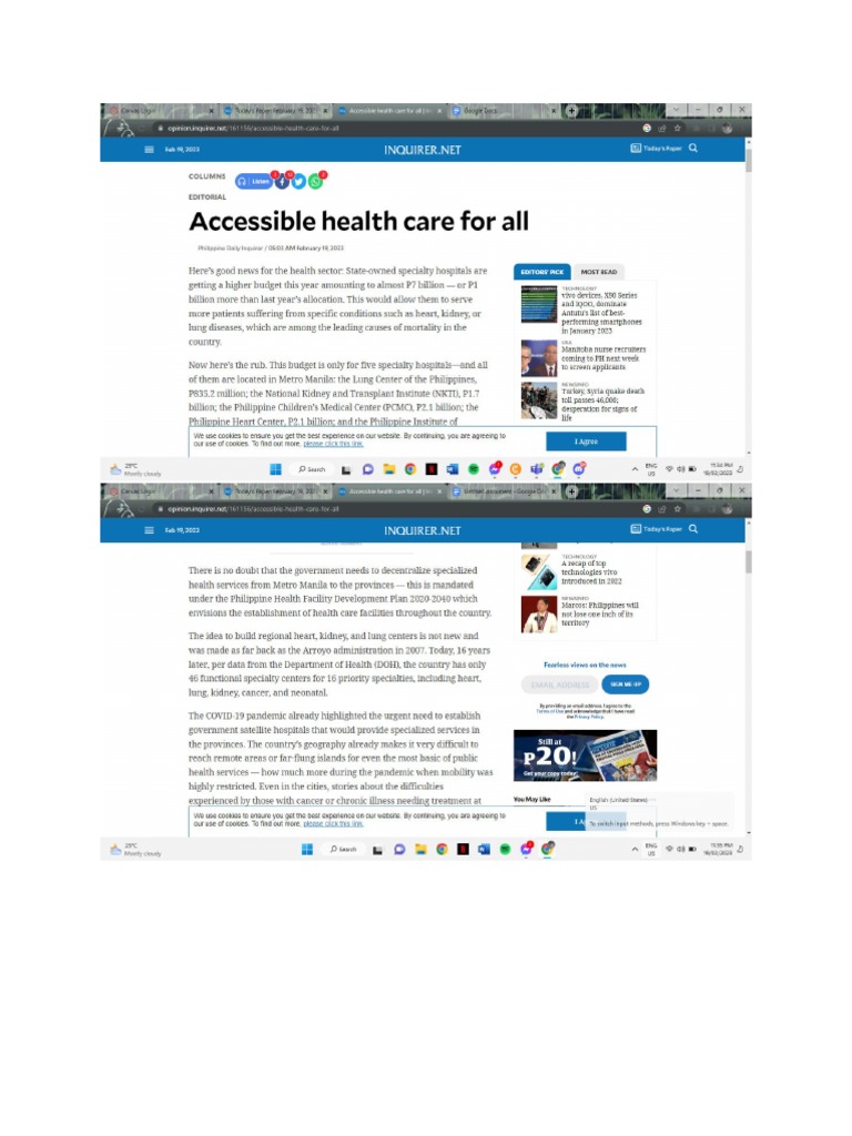 Rosal Exercise 1 Column in Philippine Daily Inquirer PDF