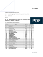 Letter For Declaration of Submission of PT On Yearly Basis - Feb HRC