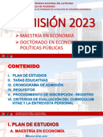 Presentacion Admision 2023 Epg PDF