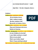 Present Continuous PDF