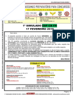 1° SIMULADO - ESP CB FN - 17FEV2019 Sem Gab PDF