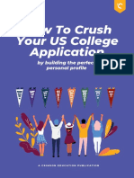 How to Crush Your US College Application by Building a Perfect Personal Profile