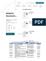 List of All ARAMCO Standards PDF - PDF
