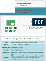 Matrizes Progressivas Coloridas de Raven