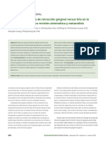 INFLUENCE OG GINGIVAL RETRACTION PASTE VERSUS CORD ON PERIODONTAL HEALTH. A SYSTEMATIC REVIEW AND META - ANALYSIS - En.es