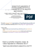 Towards Unsupervised Segmentation of Hyperfunctioning Parathyroid Tissue in