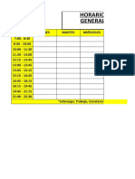 Modelo Horario General PDF