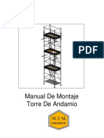 Manual de Montaje Torres Andamio Euro