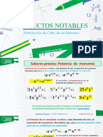 Producto Notable Sustraccion de Cubo de Un Binomio