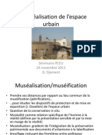 Muséalisation de L'esp Urb PDF