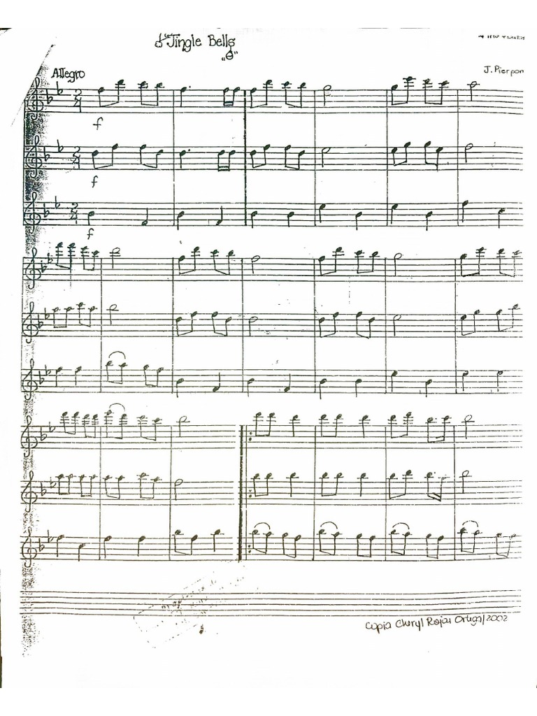 Jingle Bells Trio Pdf
