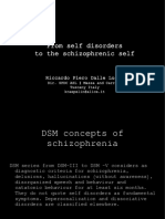 From Self Disorders To The Schizophrenic Self: Riccardo Piero Dalle Luche