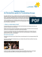 Fashion Show Introduction Document PDF