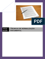 Manual Ufcd 6225 Tecnicas de Normalizaao Documental