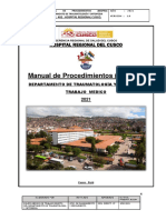 Manual de procedimientos ortopedia Cusco
