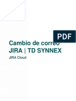 JIRA Cloud - Cambio de Correo