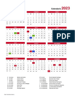 Calendario Laboral Portrait Vilagarcía - de - Arousa 2023 PDF