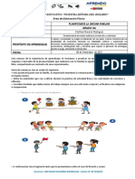 ACT. EDUC FISICA 3° Jueves 09 de Setiembre