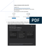 Guia - Descarga, Instalación y Prueba de de SQL Server 2019