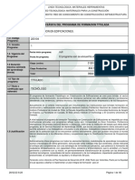 Infome Programa de Formación Titulada PDF