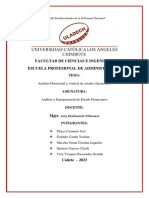 Análisis Horizontal y Vertical de Estados Financieros Act. 06