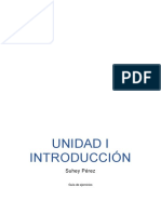 Ejercicios Unidad I Introduccion