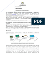 LA INVESTIGACIÓN CIENTÍFICA EN QUÍMICA