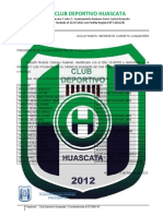 Club Deportivo Huascata: Roberth Camayo Huamán Presidente