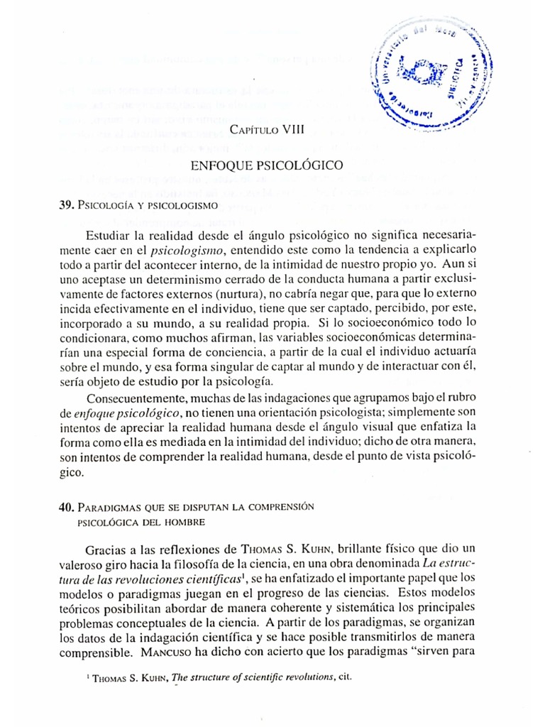 Enfoque Psicólogo | PDF