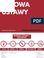 Budowa Ustawy PDF