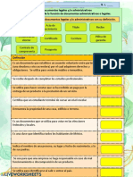 Documentos Legales y Administrativos