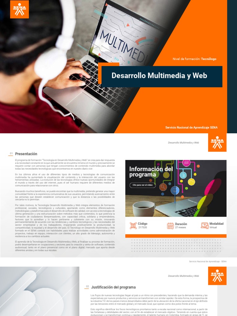 Tecnología en Desarrollo Multimedia y Web | PDF | Multimedia | Software