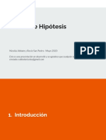 Test de Hipótesis PDF