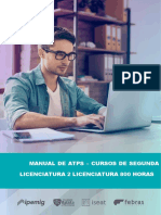 Atps - Segunda Licenciatura Com Carga Horária de 800H PDF