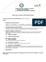 Perfil Proyecto de Investigacion-PMRH-2020