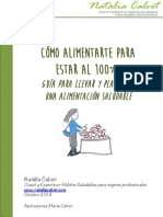 Cómo Alimentarte para Estar Al 100 PDF