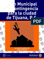 Plan de contingencia para accidentes aéreos en Tijuana
