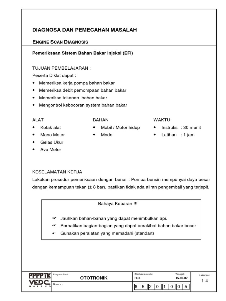How To Check Fuel Pump PDF