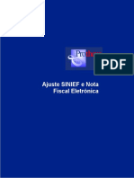 FIS - Ajuste SINIEF e Nota Fiscal Eletronica-811