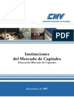 Instituciones Del Mercado de Capitales CNV 01