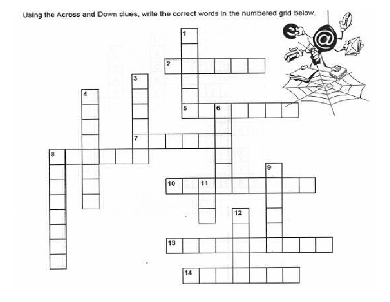 Computers and Crossword Puzzle Projector PDF