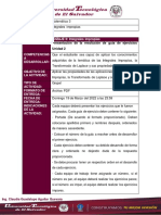 Indicaciones para La Presentación de Guía de Ejercicios Unidad 2 PDF