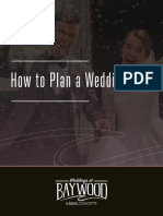 How To Plan A Wedding