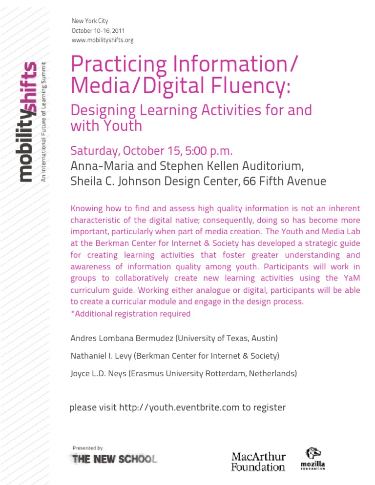Digital Fluency | PDF | Social Science | Wellness