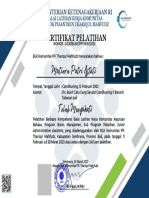 Sertifikat - Mutiara PDF
