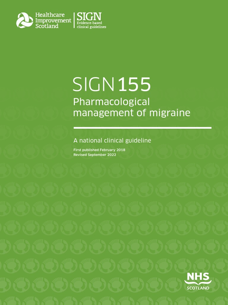 Sign 155 Migraine 2022 v10 PDF | PDF | Migraine | Headache