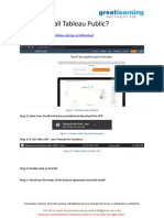 How To Install Tableau Public