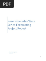 Suresh-Rose Time Series Forecasting Project Report