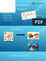 Vitaminas A y D - Bioquimica