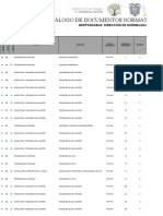 Catálogo de documentos normativos INEN